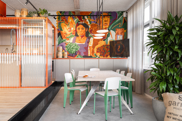 kantoor beplanting cafe der mar