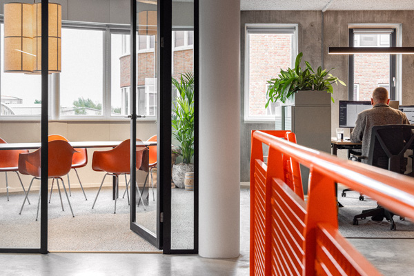 kantoor beplanting cafe der mar