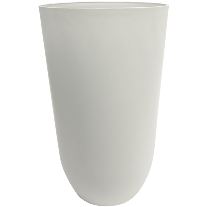 witte hoge bloempot vaas TS palermo