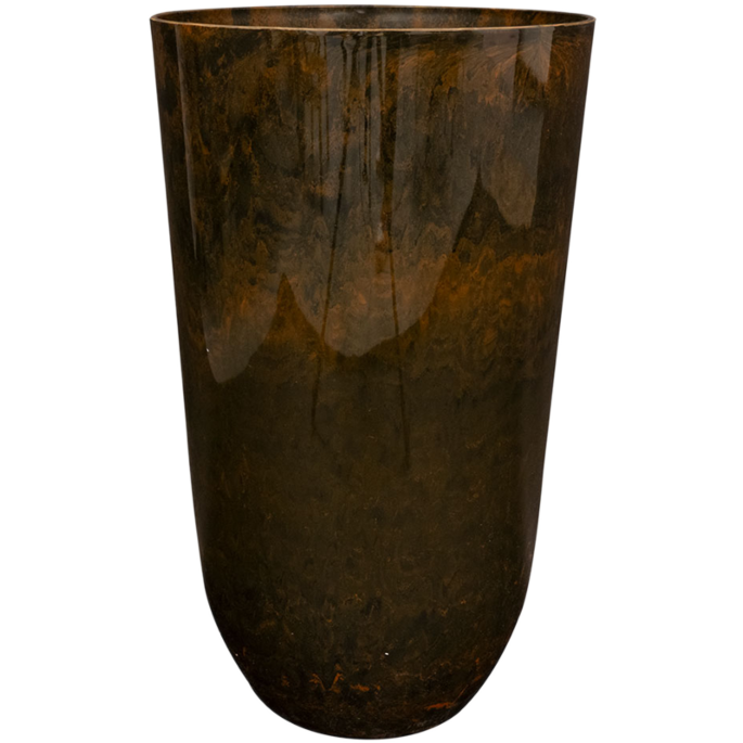 Bruine hoge bloempot vaas TS collection palermo