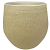 Pot Ryan shiny sand bloempot beige