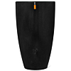Regenton Groove capi zwart plantenbak