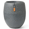 Vaas elegant Arc Granite antraciet capi pot
