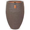 Vaas elegant deluxe Rib capi taupe 