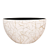 Planter Niene marblewhite ovaal