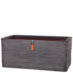 Bak rechthoek Rib Capi plantenbak