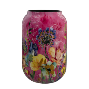 bloemenvaas roze
