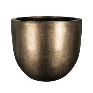 goud keramiek bloempot