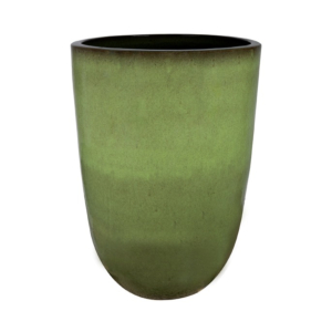 groen keramiek bloempot
