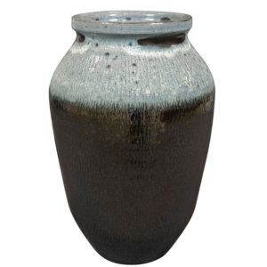 Pot hoog Vita lead drip vaas 28cm