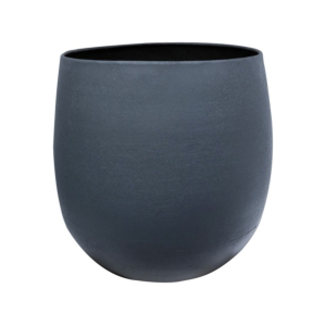Pot Stijn matblauw metaal