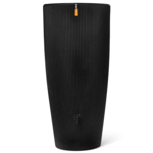 Regenton Groove 330L zwart plantenbak Capi