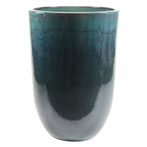 Vaas Pure ocean blue keramiek