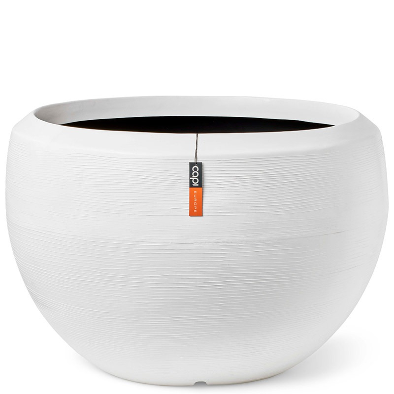 grote bloempot wit Capi Arc Granite