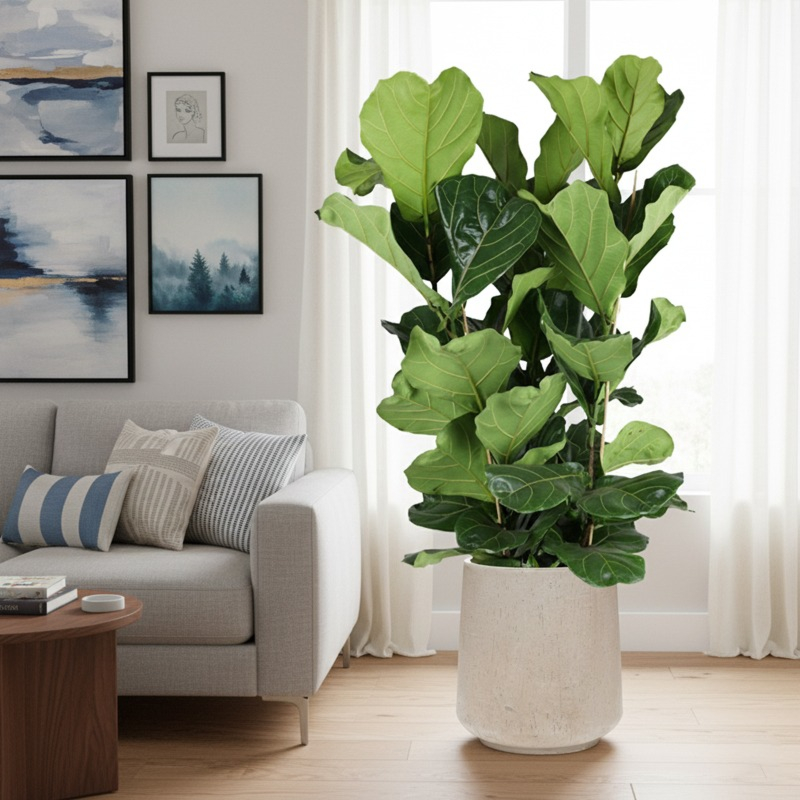 grote ficus lyrata kamerplant