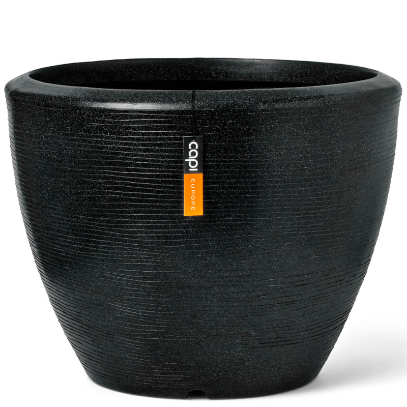 grote Pot bol Arc Granite zwart Capi