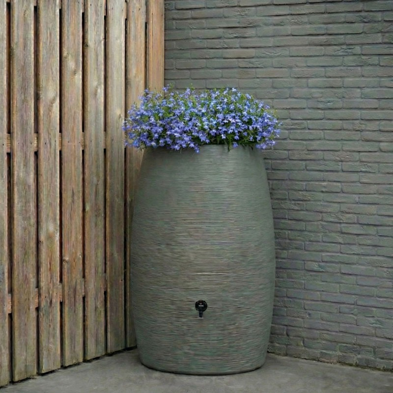 grote regenton tuin capi grijs