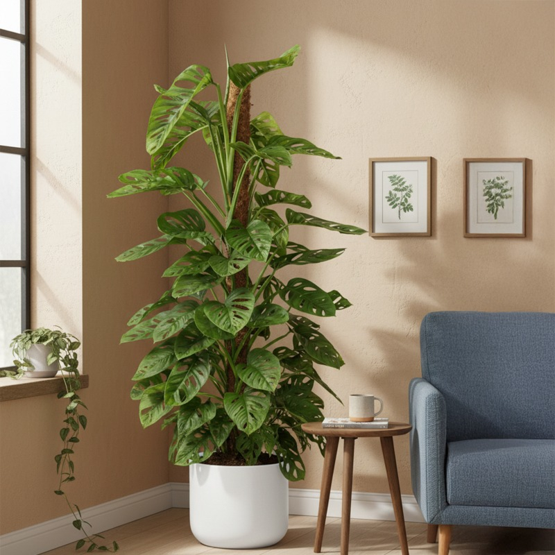 monstera monkey mask kamerplanten