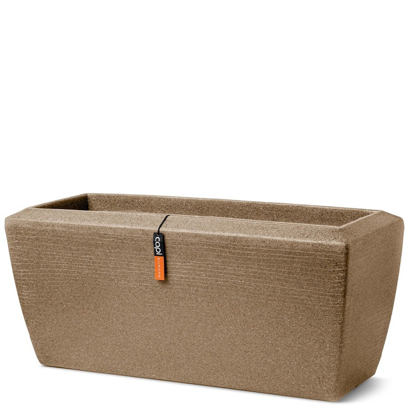 plantenbak rechthoek Arc Granite capi taupe