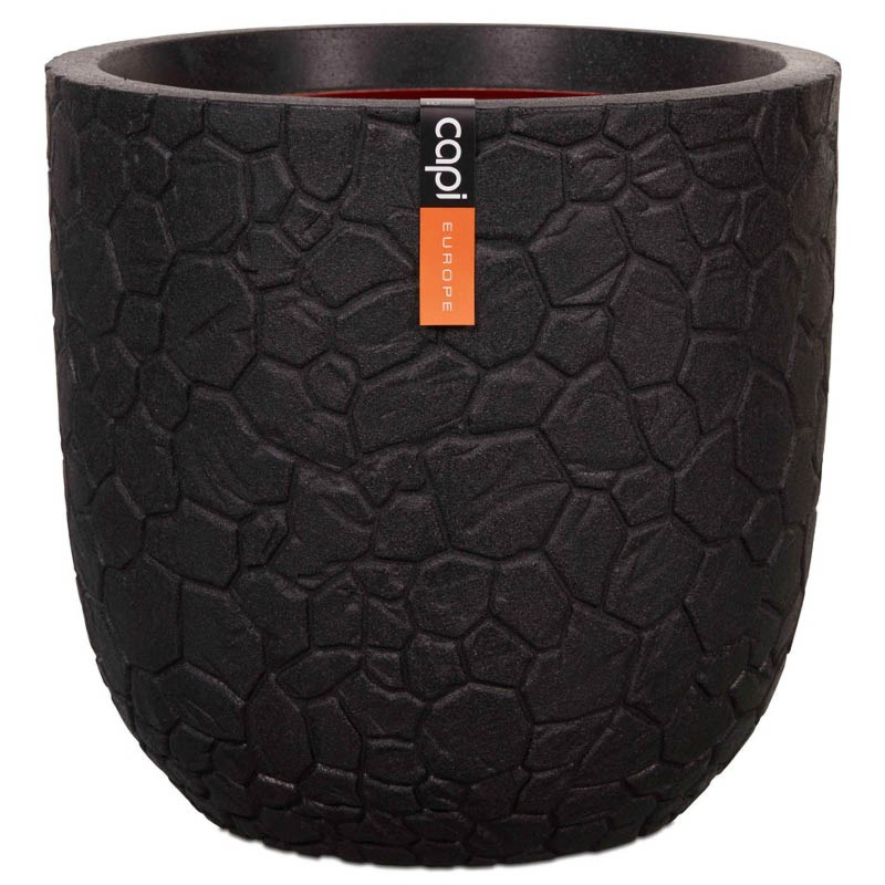 Pot bol Clay capi zwarte pot