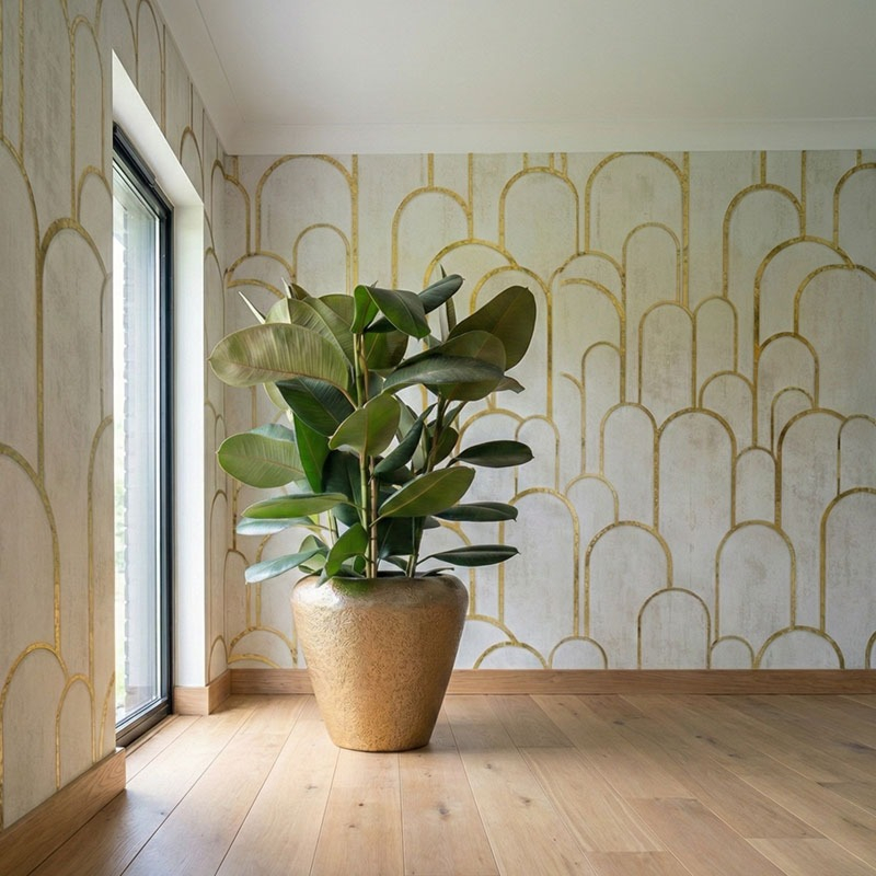 Pot Naya goud bloempot ts collection