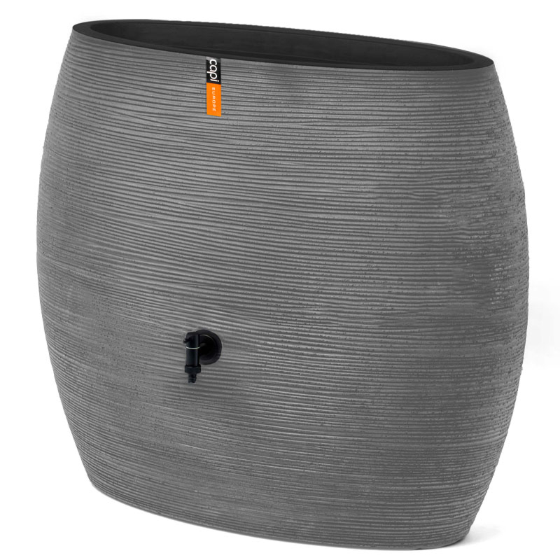 Regenton Rib 250L ovaal Capi plantenbak