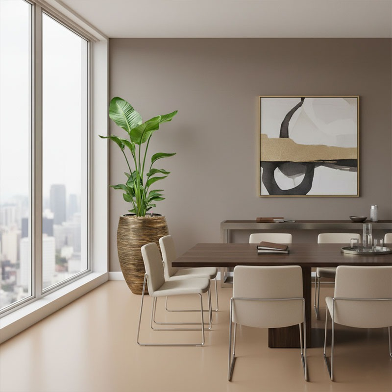 Strelitzia in Capi pot (4x/jaar water)