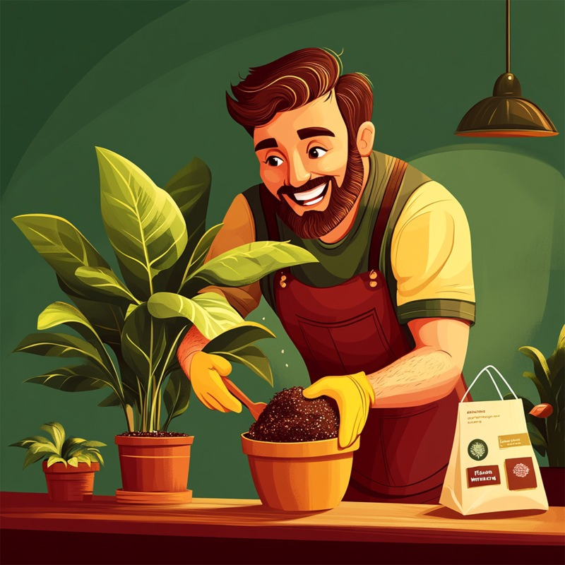 verpot service kantoorplanten