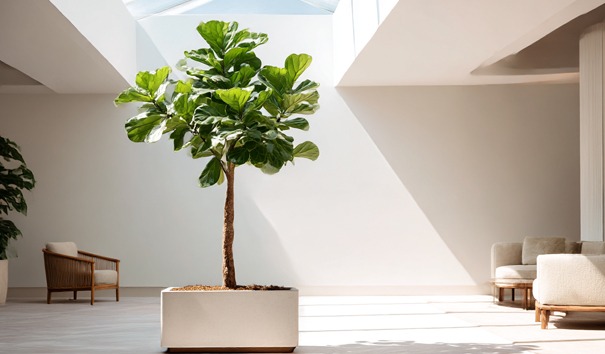ficus lyrata hydrocultuur retail