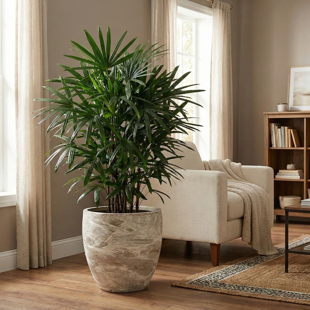 rhapis gezellige woonkamer