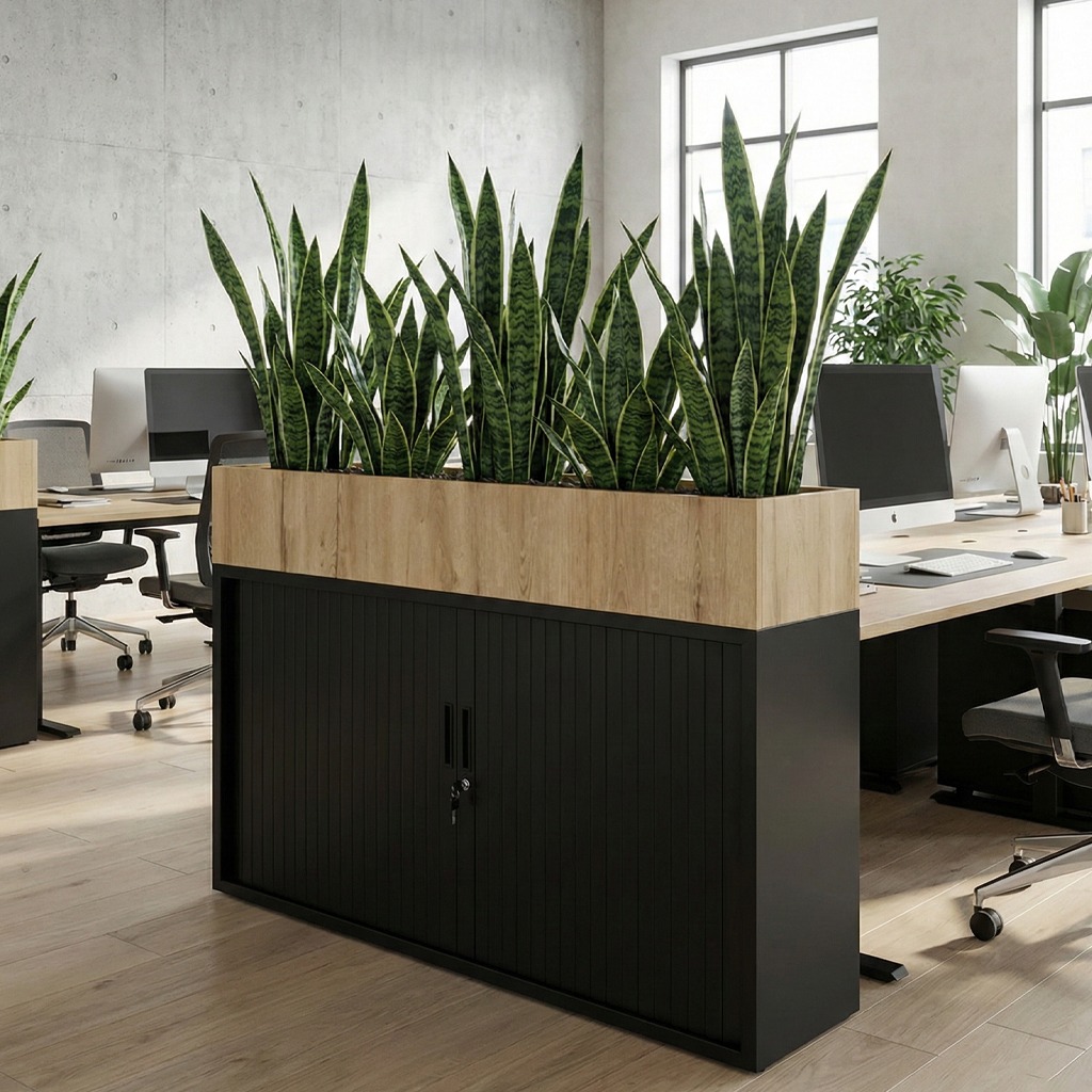 Sansieviera op kantoor Sansieviera op kantoor