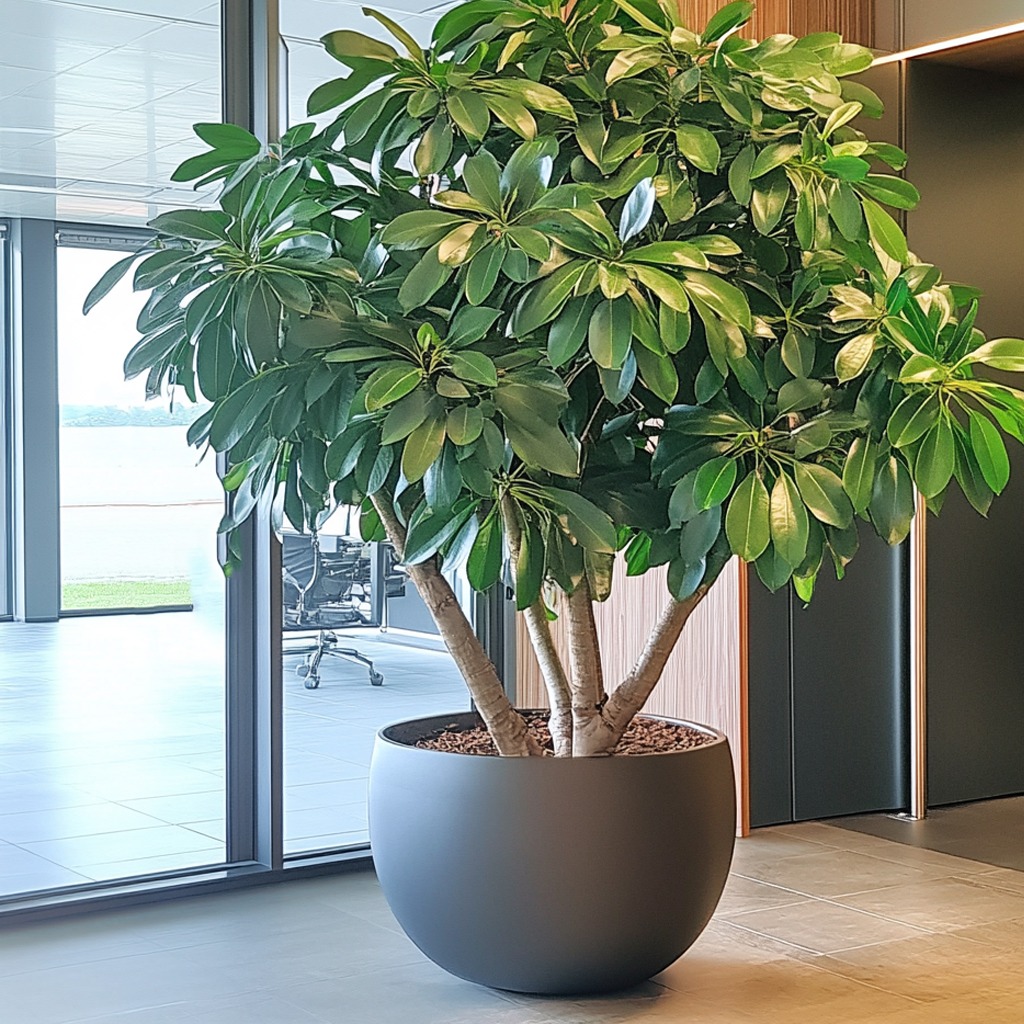 Vertakte vingerboom op kantoor. Vertakte vingerboom op kantoor.